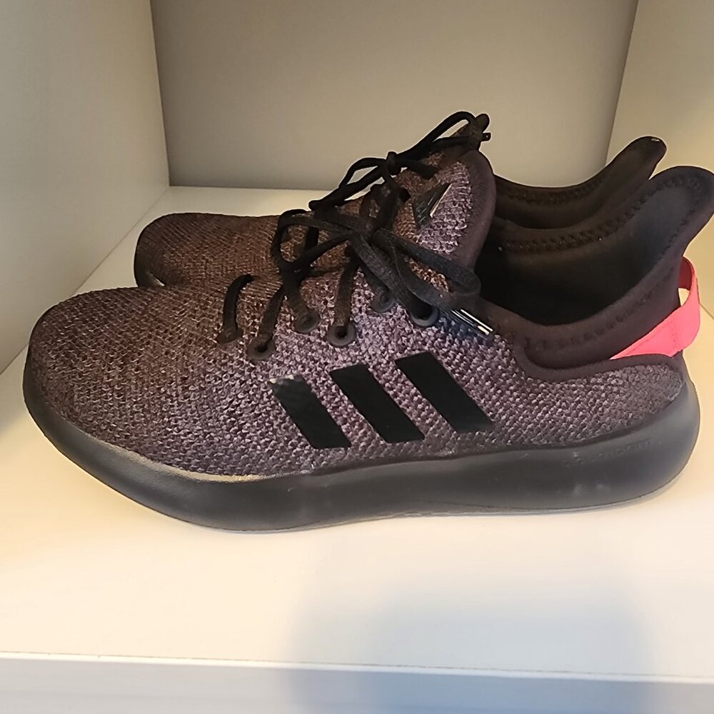 NWOT adidas Black Girls Sneakers, size 2
